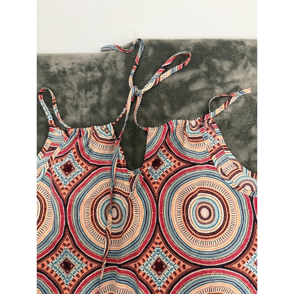 Gap‎ Y2K Womens Midi Slip Dress L Shark bite hem Beach Vacation Swim - Picture 13 of 14